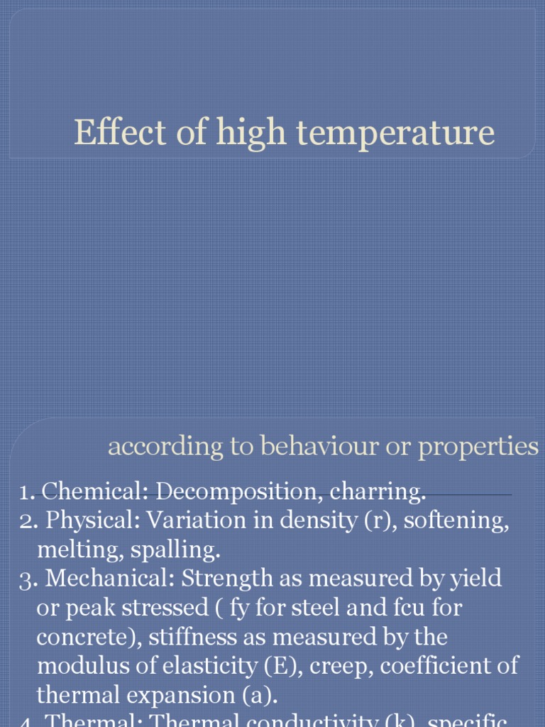 Effect of High Temperature PDF Masonry Concrete