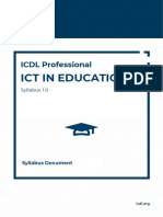 ICT in Education Syllabus PDF