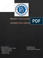 Project Management Residential Project