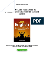 Learn English: Your Guide To Everyday Conversation by Yogesh Kumar