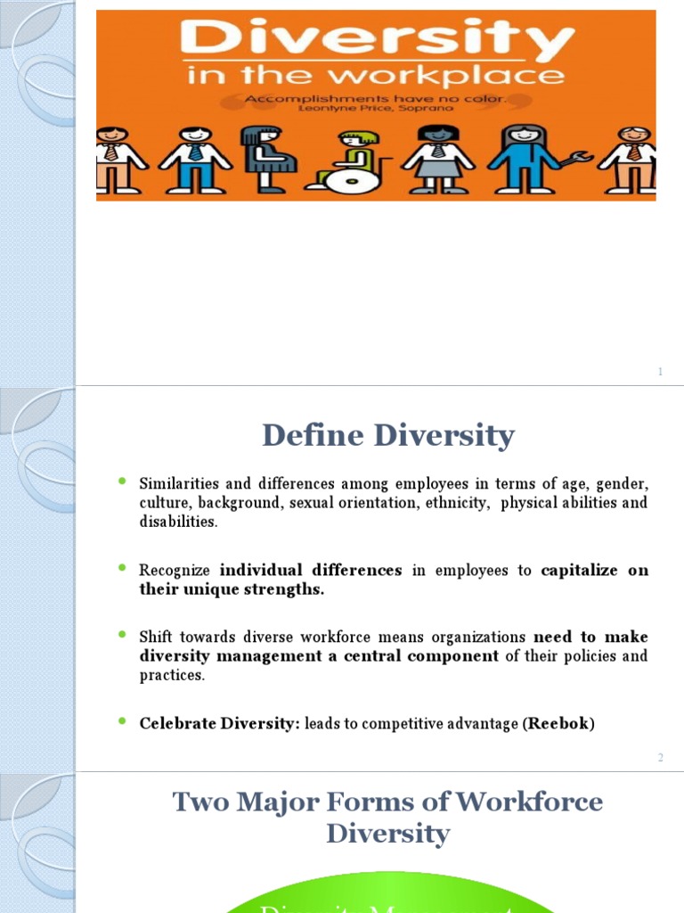 Understanding Workforce Diversity Management | PDF | Discrimination ...