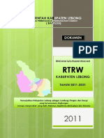 Rancangan Dokumen Teknis RTRW Kabupaten Lebong Tahun 2011-2031 PDF