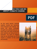Top 10 Things You Can Do About Climate Change