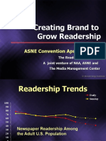 Creating Brand To Grow Readership