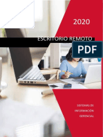 Escritorio Remoto-Trabajo de Presentación