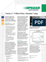 Sermaloy J Diffused Slurry Aluminide Coating: Advantages