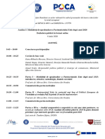 Agenda Dezbatere - 4 Iunie 2020