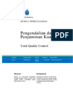 Modul Pengendalian Kualitas - OL