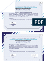 Certificate No 100 To 500 PDF