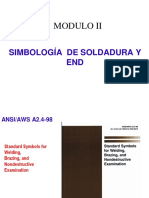 Modulo Ii Simbología de Uniones Soldadas PDF