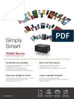 Simply Smart: P2500 Series