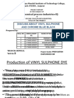 CPI-II (Chemical Process industries-II) : Discuss About Vinyl Sulphone and Chrome Blue Black