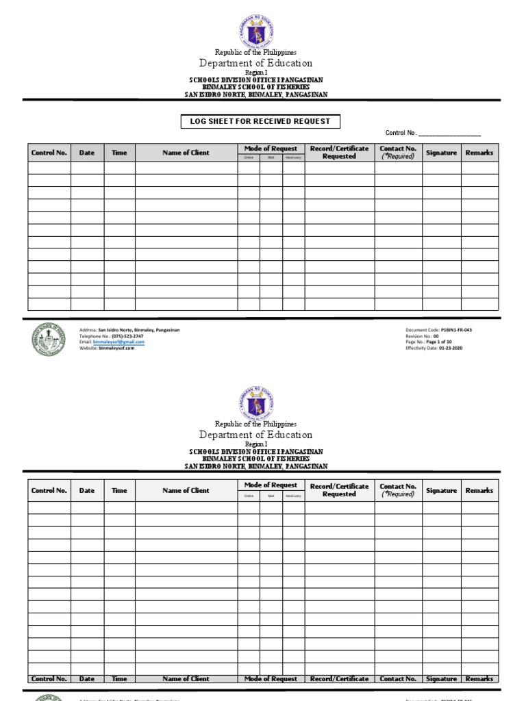Binmaley School of Fisheries Requests | PDF | Computer Networking ...