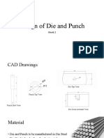 Design of Die and Punch