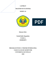 Laporan Praktikum Statistika Modul 01 PDF