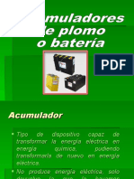 Acumulador de plomo: funcionamiento, características y mantenimiento