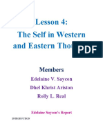 Lesson 4: The Self in Western and Eastern Thoughts: Members