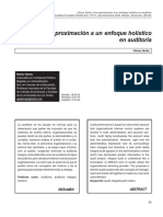 Una Aproximación A Un Enfoque Holístico en Auditoria: Viloria, Norka