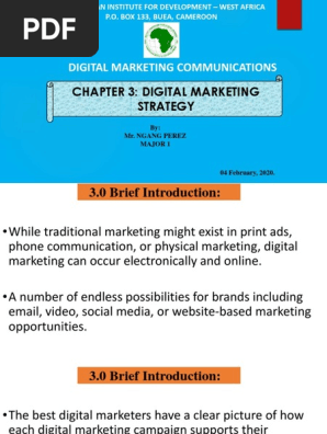 DIGITAL MARKETING STRATEGY