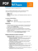 Oferta Póliza Todo Riesgo