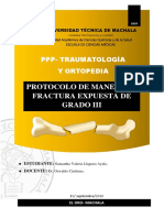 protocolo FRACTURAS EXPUESTAS III