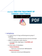 Drugs Used For Treatment of Cardiac Arrythmias
