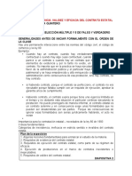 Clases - Régimen de Existencia, Validez y Eficacia Del Contrato Estatal