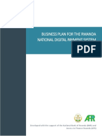 Business Plan For The Rwanda National Digital Payment System (R-NDPS)