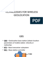 Technologies For Wireless Geolocation