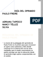 Pedagogía Del Oprimido