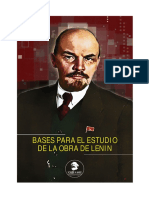 Sesión 1 - Introducción. Lenin