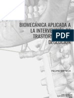 Biomecanica Aplicada A La Intervención de Trastornos de La Deglución PDF