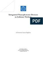 2018 PhD thesis - Mohammad Amin Baghban (KTH) - Integrated Nanophotonic Devices in Lithium Niobate