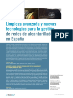 Articulo Tecnico Limpieza Avanzada Nuevas Tecnologias Gestion Redes Alcantarillado Tecnoaqua Es