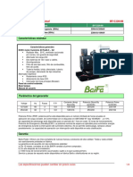 Características Estándar: Grupos Electrógenos Diésel BF-C220-60