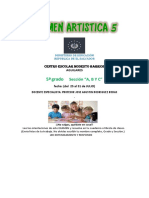 Examen Artistica 5º PDF