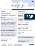 Kortho GraphicJet X Series X54 Technical Leaflet EN 11 2015 PDF