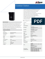 Datasheet Intercom 1MP WiFiResidentialOutdoorStation DHI VTO2111D WP v001 011