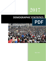Demographic Statistics Bulletin 2017