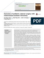 Outcomes of Pediatric Cataract Surgery With Triamcinolone-Assisted Vitrectomy