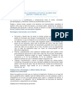 Estrategias A Desarrollar Con El Alumno Tdah Dentro y Fuera Del Aula