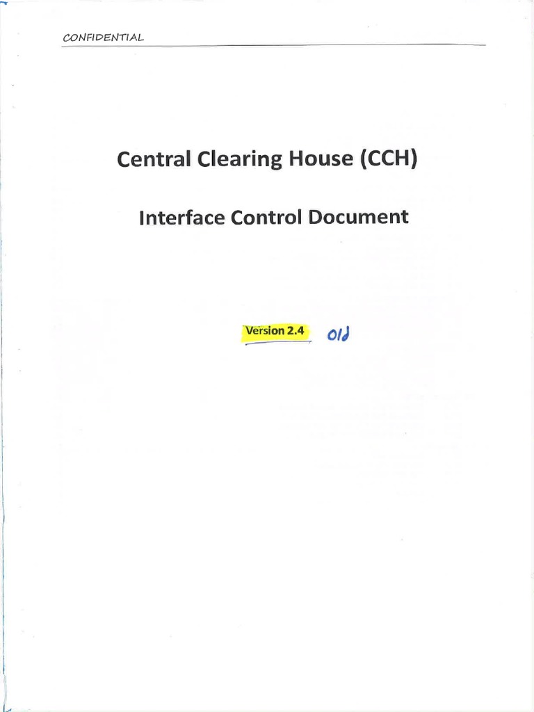 ICD Document 2.4 - OLD PDF | PDF