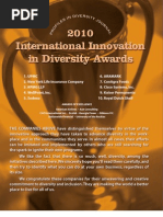 Download Diversity Journal  2010 Innovations in Diversity Awards by Profiles in Diversity Journal SN47615535 doc pdf