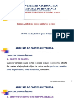 CLASE 2 MI-541 Analisis Costos Unit