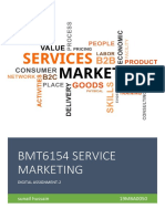 Bmt6154 Service Marketing: Sunail Hussain 19MBA0050