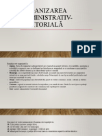 Organizarea Administrativ Teritoriala