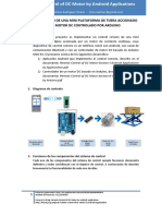 Control motor DC Android