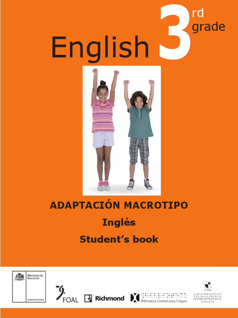Ingles 3ro Basico t1 | PDF | Bears