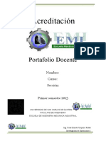 Plantilla Del Portafolio