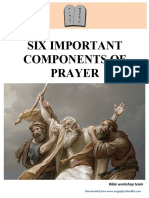 SIX Important Components of Prayer